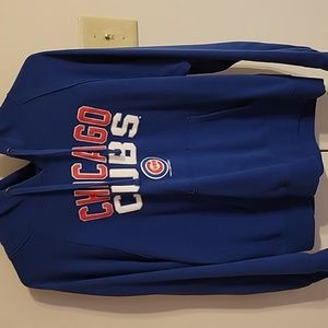 Large blue Cubs hoodie